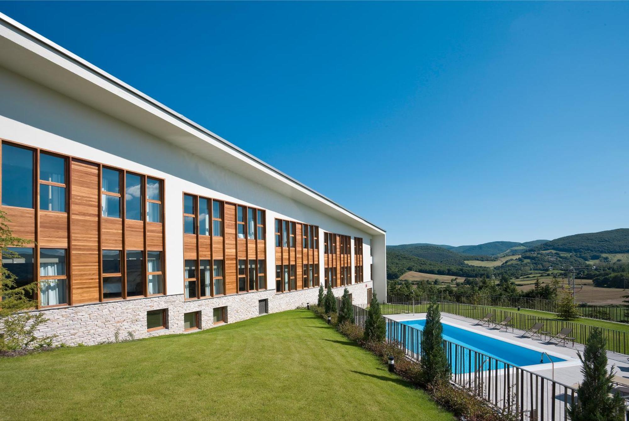 Hotel & Spa El Mirador De Ulzama Уррисола-Галайн Экстерьер фото