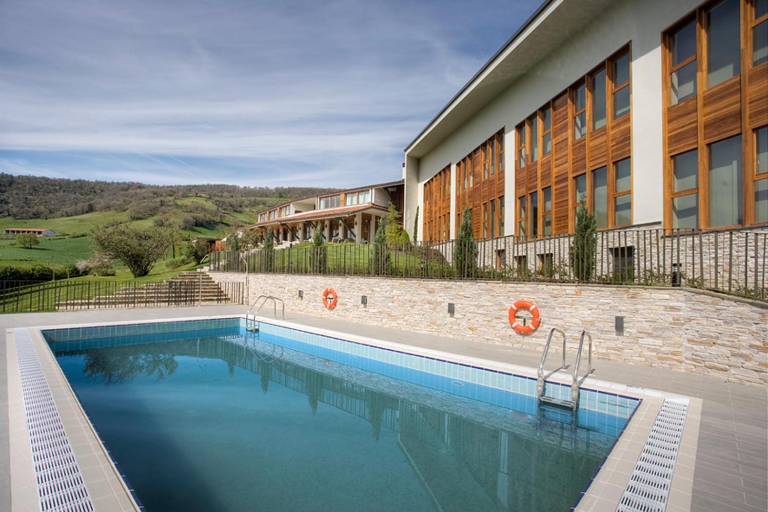 Hotel & Spa El Mirador De Ulzama Уррисола-Галайн Экстерьер фото